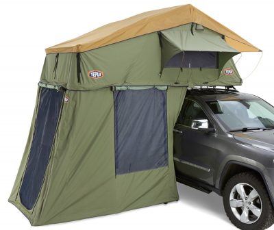 Tepui rooftop tent for camping